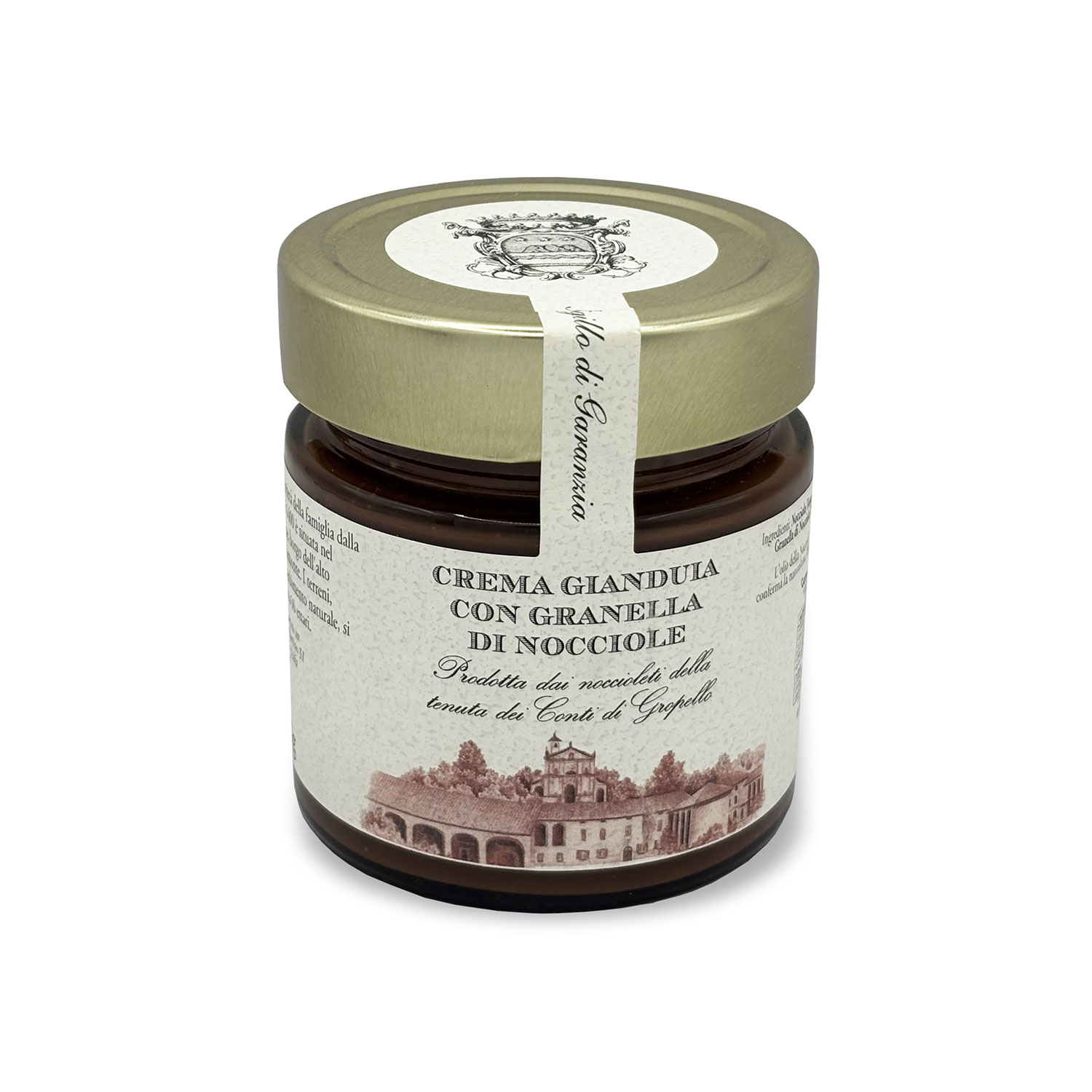 Gianduia Cream with Chopped Hazelnuts g. 200
